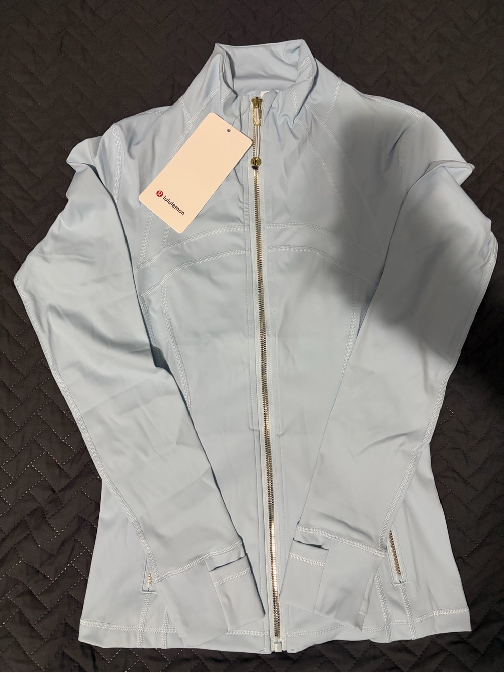 lululemon athletica Women's baby Blue Zip-Up Jacket